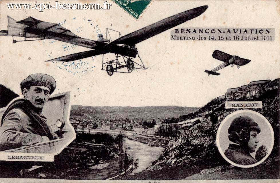 BESANÇON-AVIATION - MEETING des 14, 15 et 16 Juillet 1911
